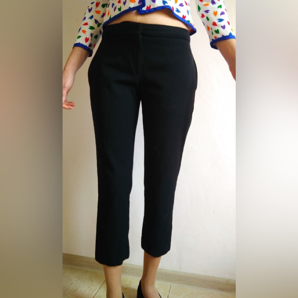 Alexander McQueen black wool pants, size XS